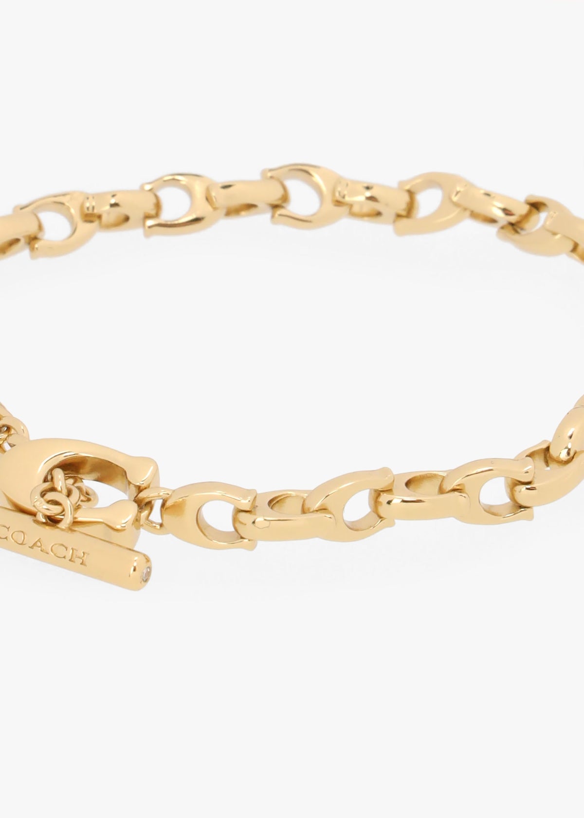 Link C Chain Flex Gold Bracelet