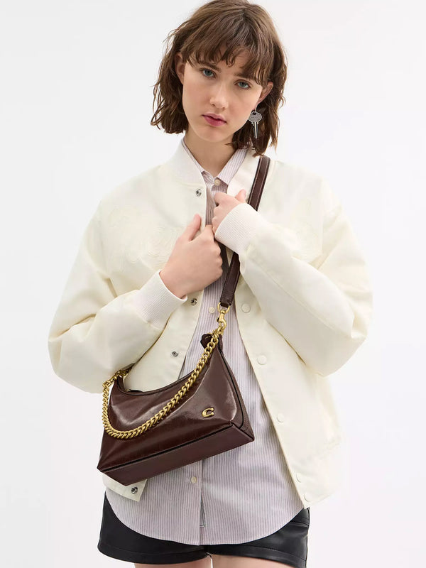 Juliet 25 Maple Leather Shoulder Bag