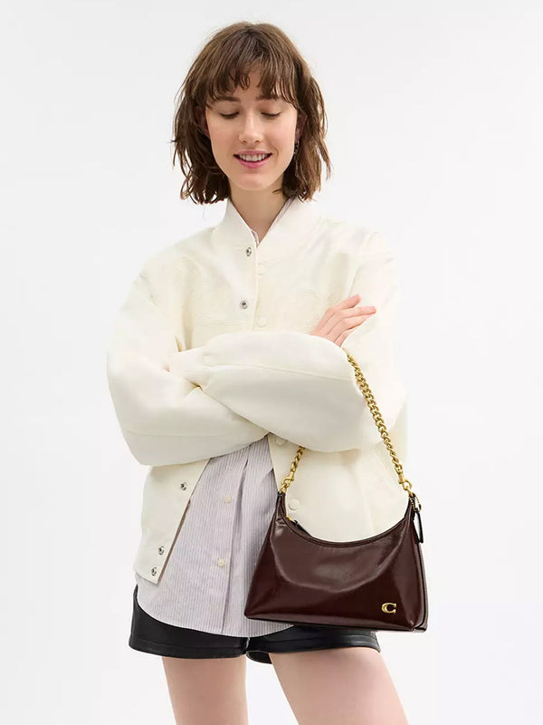 Juliet 25 Maple Leather Shoulder Bag