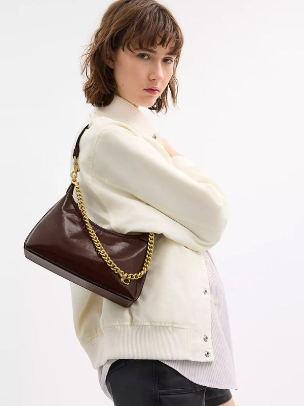 Juliet 25 Maple Leather Shoulder Bag