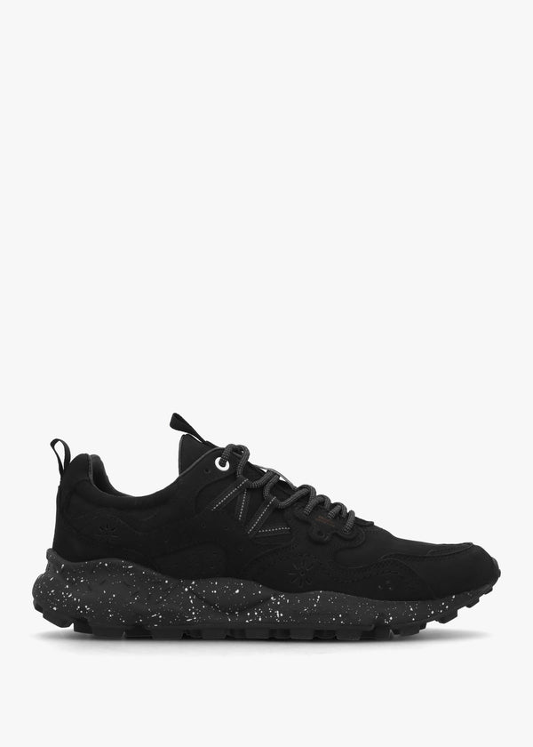 Men’s Yamano 3 Uni Deep Black Soft Nubuck Trainers