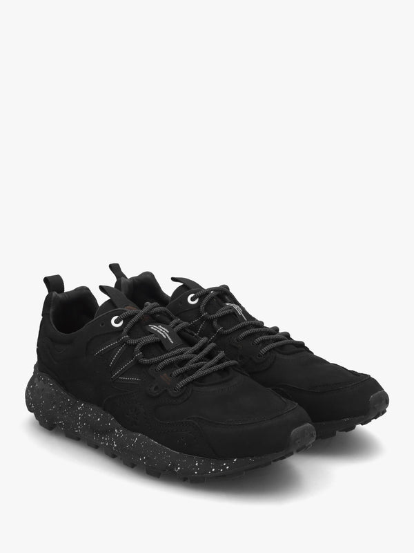 Men’s Yamano 3 Uni Deep Black Soft Nubuck Trainers