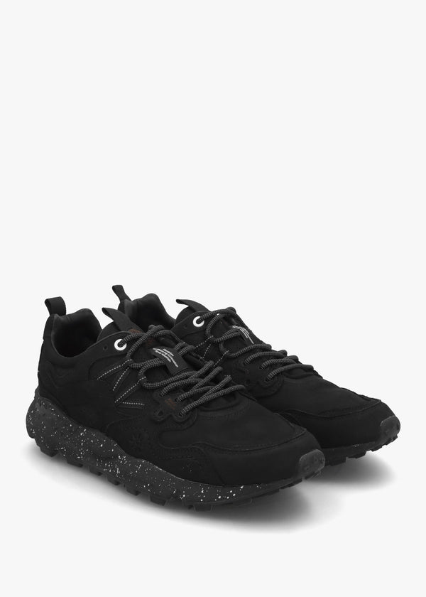 Men’s Yamano 3 Uni Deep Black Soft Nubuck Trainers