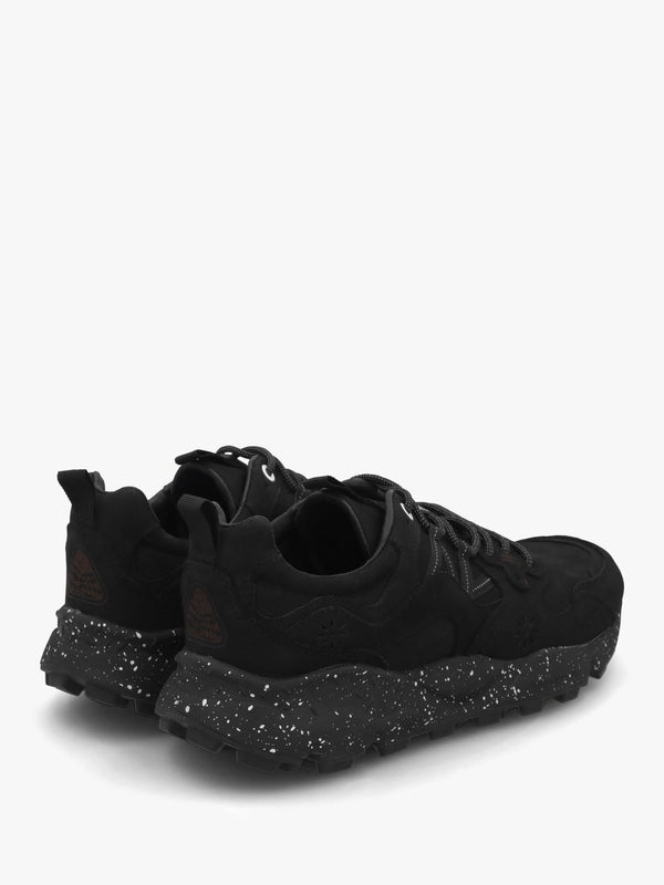 Men’s Yamano 3 Uni Deep Black Soft Nubuck Trainers
