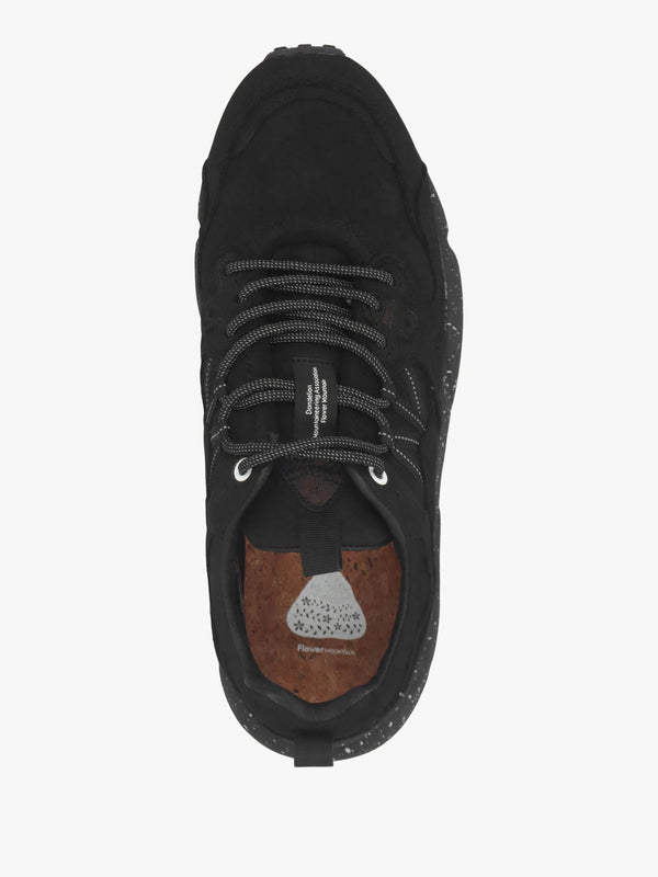Men’s Yamano 3 Uni Deep Black Soft Nubuck Trainers