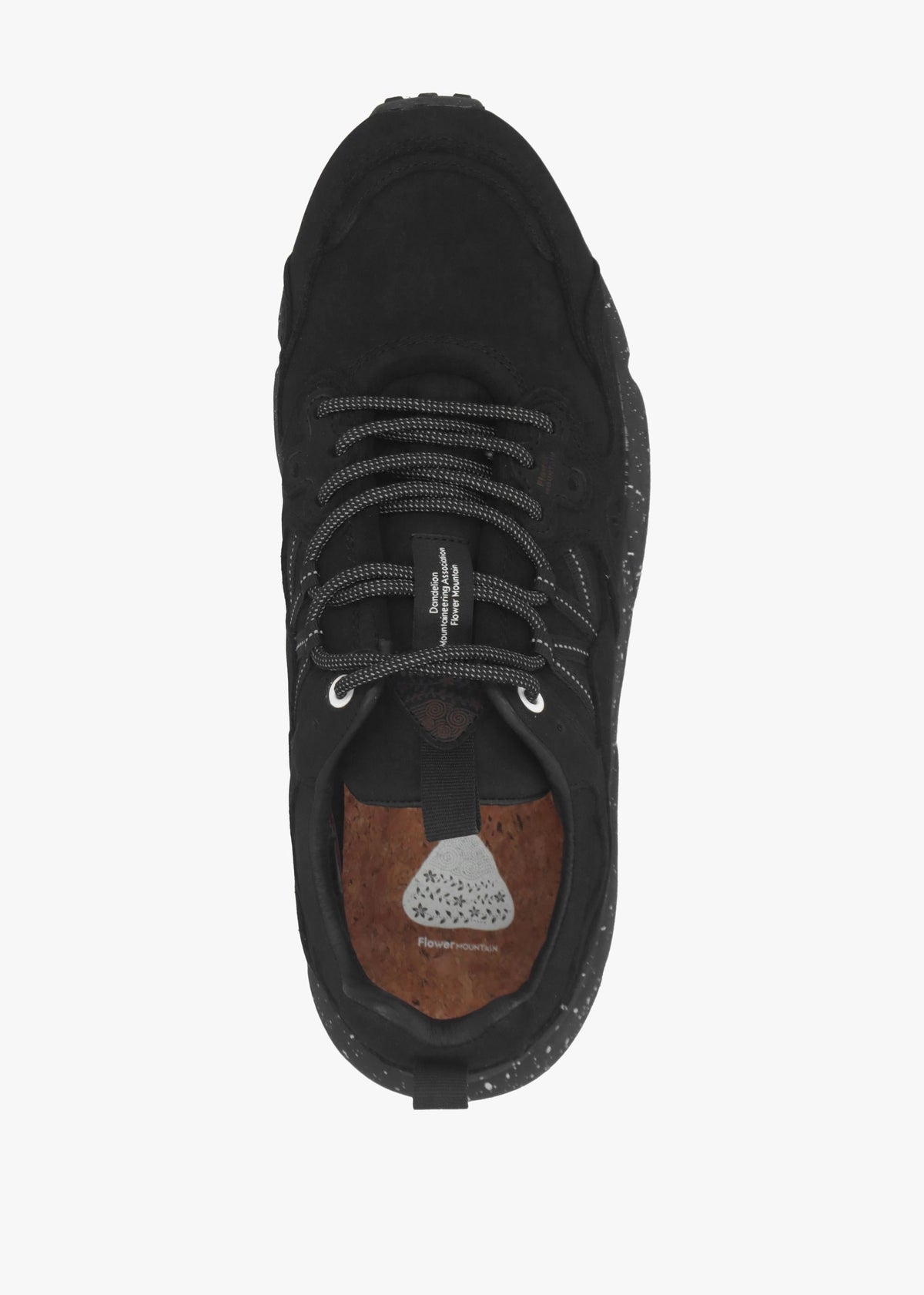 Men’s Yamano 3 Uni Deep Black Soft Nubuck Trainers