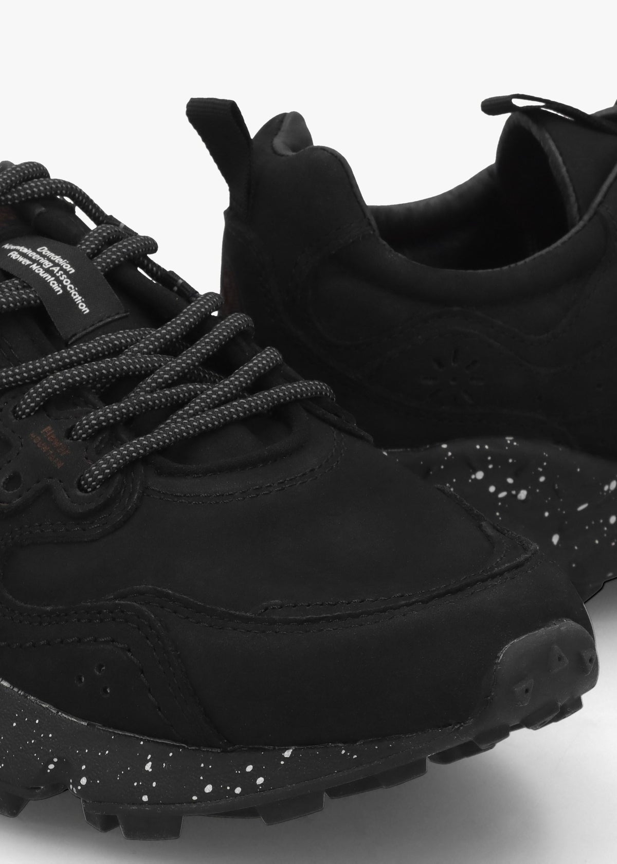 Men’s Yamano 3 Uni Deep Black Soft Nubuck Trainers