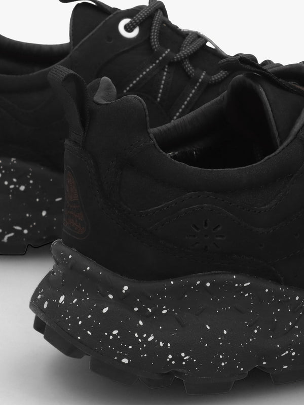 Men’s Yamano 3 Uni Deep Black Soft Nubuck Trainers