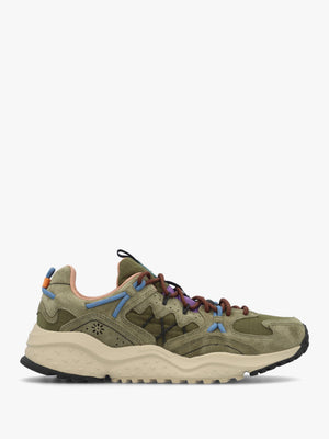 Men’s Yamabushi Uni Green Suede & Nylon Trainers