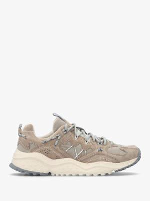 Men’s Yamabushi Uni Grey Beige Suede & Nylon Trainers