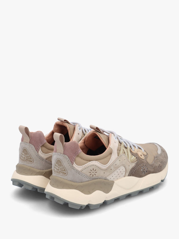 Men’s Yamano 3 Grey Mud Off White Suede Trainers