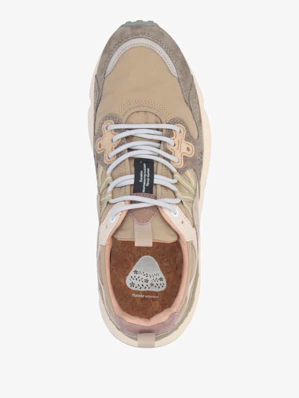 Men’s Yamano 3 Grey Mud Off White Suede Trainers