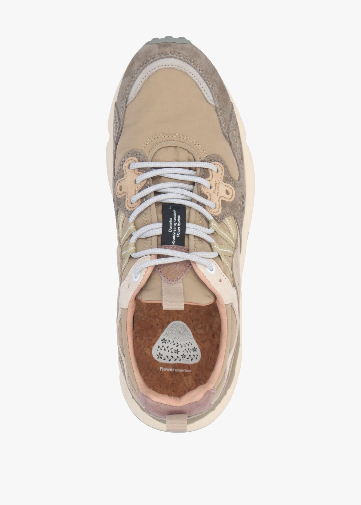 Men’s Yamano 3 Grey Mud Off White Suede Trainers