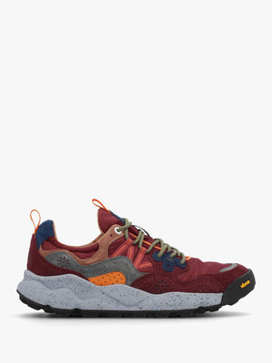 Men’s Yamano 3 Uni Performance Brown Orange Suede Trainers