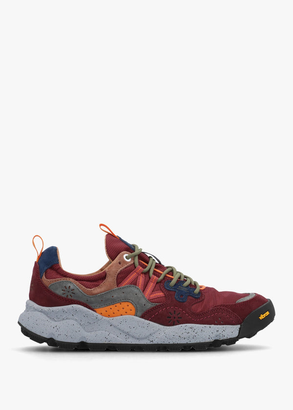 Men’s Yamano 3 Uni Performance Brown Orange Suede Trainers