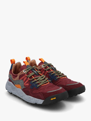 Men’s Yamano 3 Uni Performance Brown Orange Suede Trainers