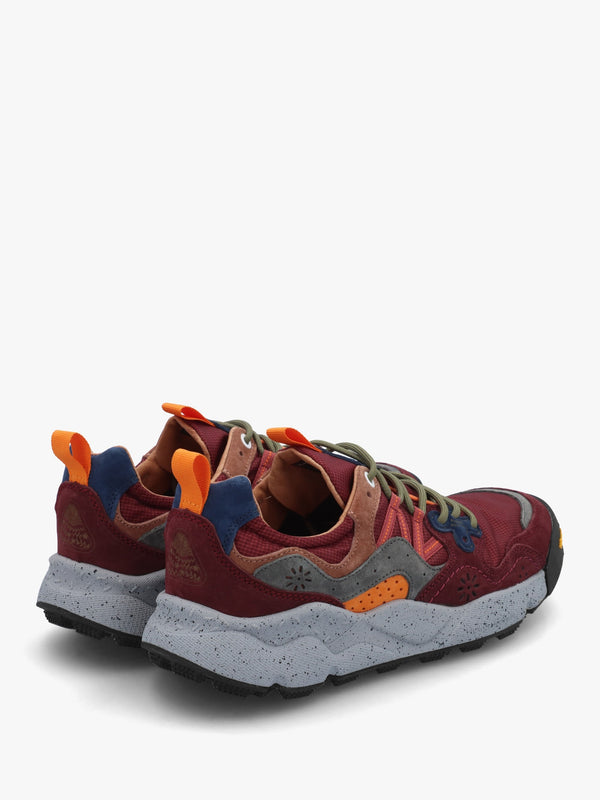 Men’s Yamano 3 Uni Performance Brown Orange Suede Trainers