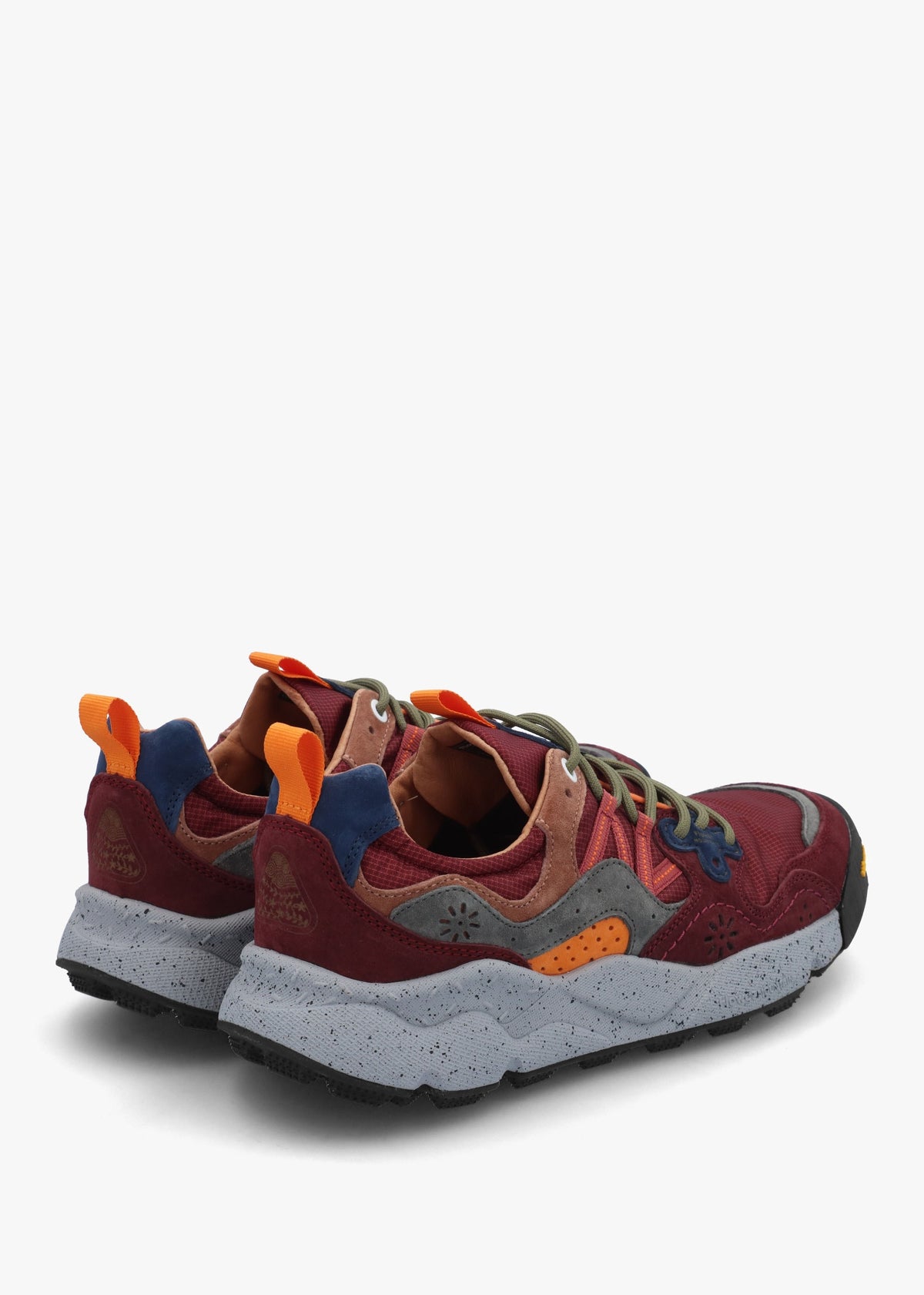 Men’s Yamano 3 Uni Performance Brown Orange Suede Trainers