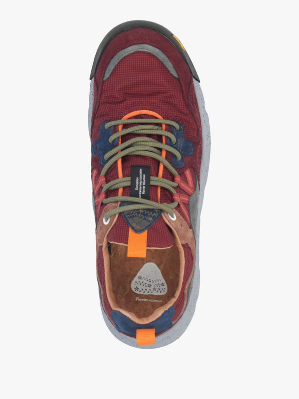 Men’s Yamano 3 Uni Performance Brown Orange Suede Trainers