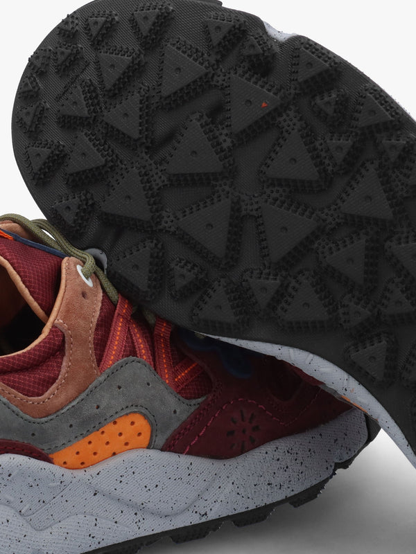 Men’s Yamano 3 Uni Performance Brown Orange Suede Trainers