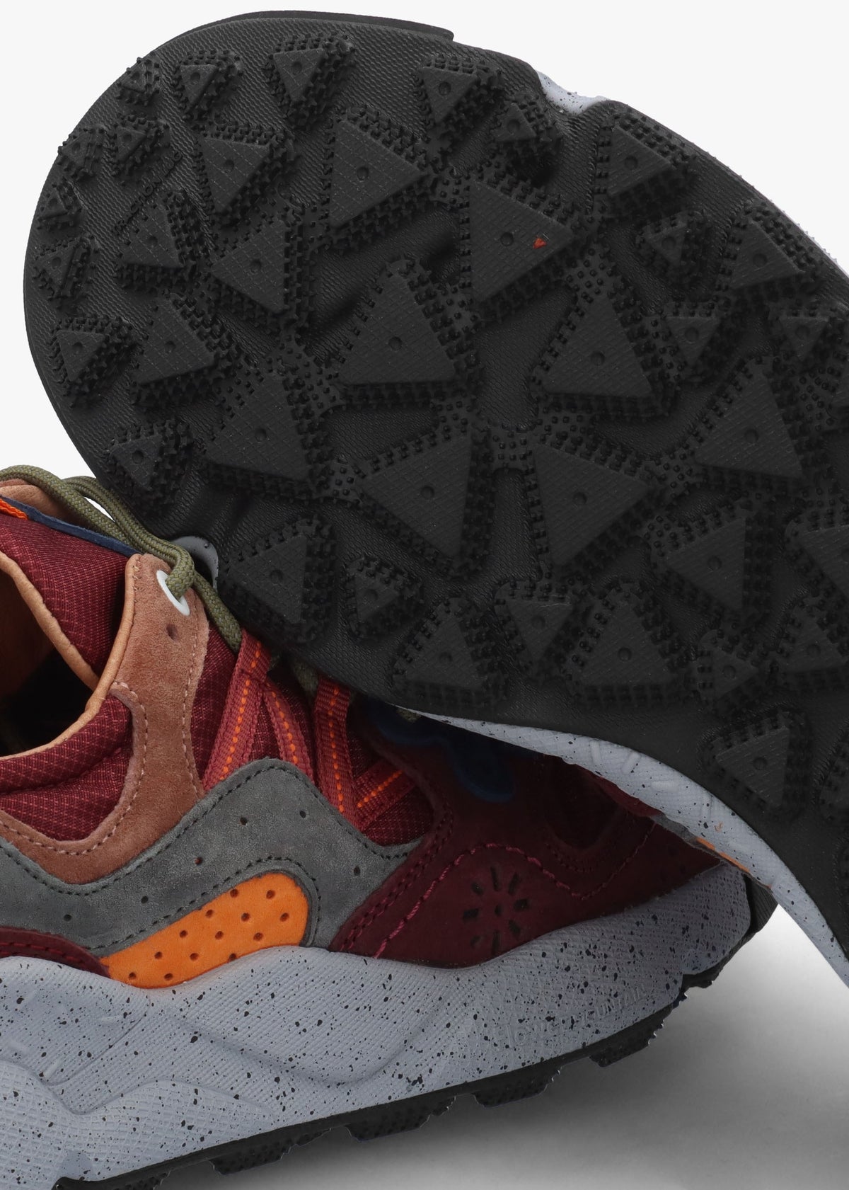 Men’s Yamano 3 Uni Performance Brown Orange Suede Trainers