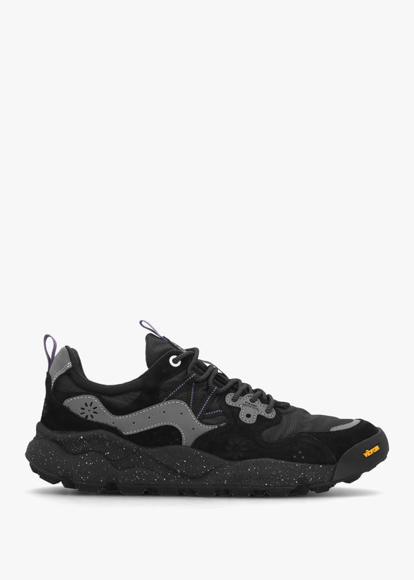 Men’s Yamano 3 Uni Performance Black Anthracite Suede Trainers