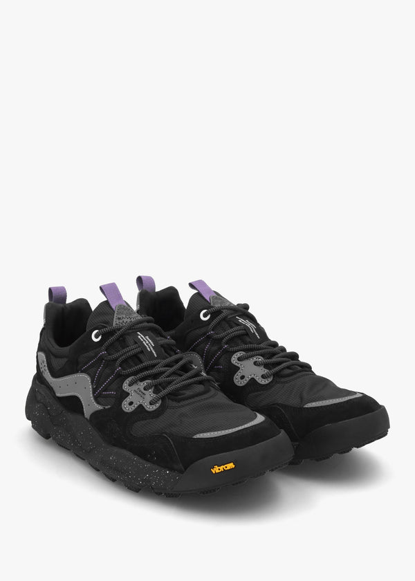 Men’s Yamano 3 Uni Performance Black Anthracite Suede Trainers