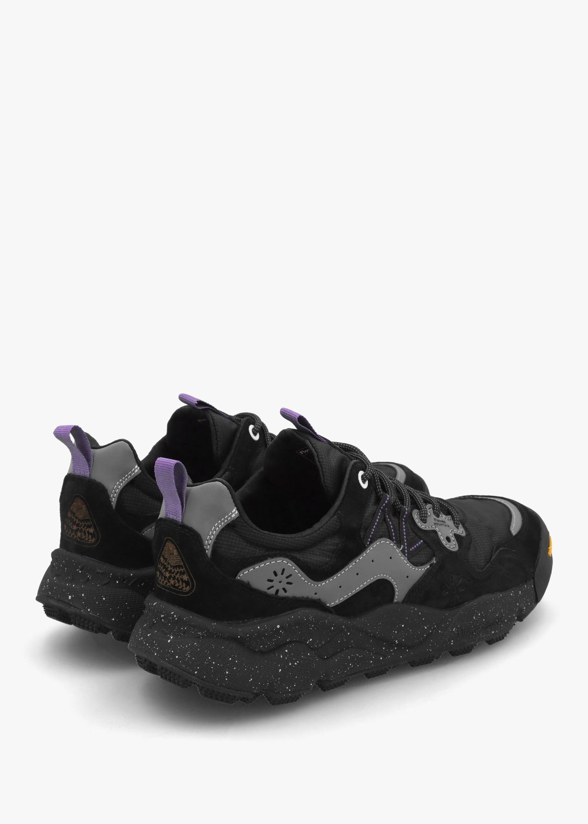 Men’s Yamano 3 Uni Performance Black Anthracite Suede Trainers