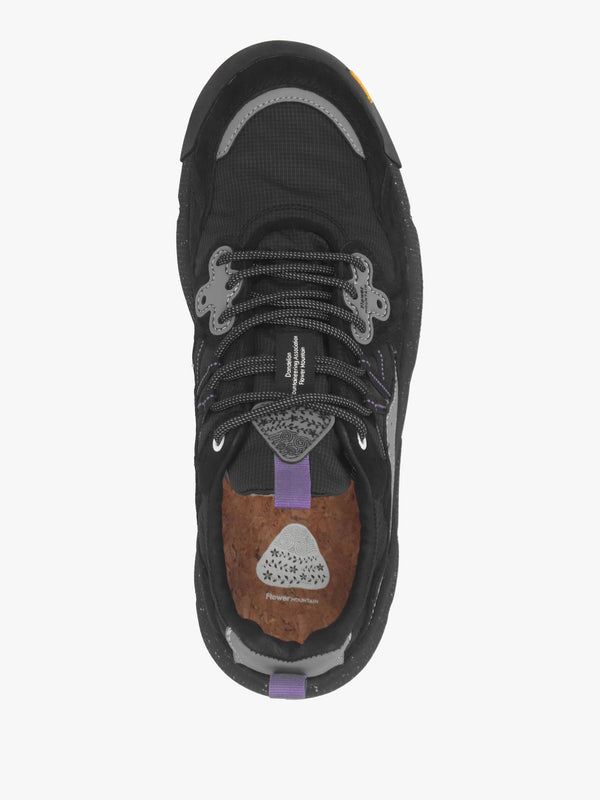 Men’s Yamano 3 Uni Performance Black Anthracite Suede Trainers
