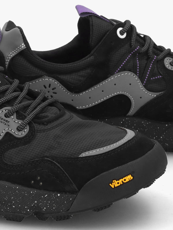 Men’s Yamano 3 Uni Performance Black Anthracite Suede Trainers