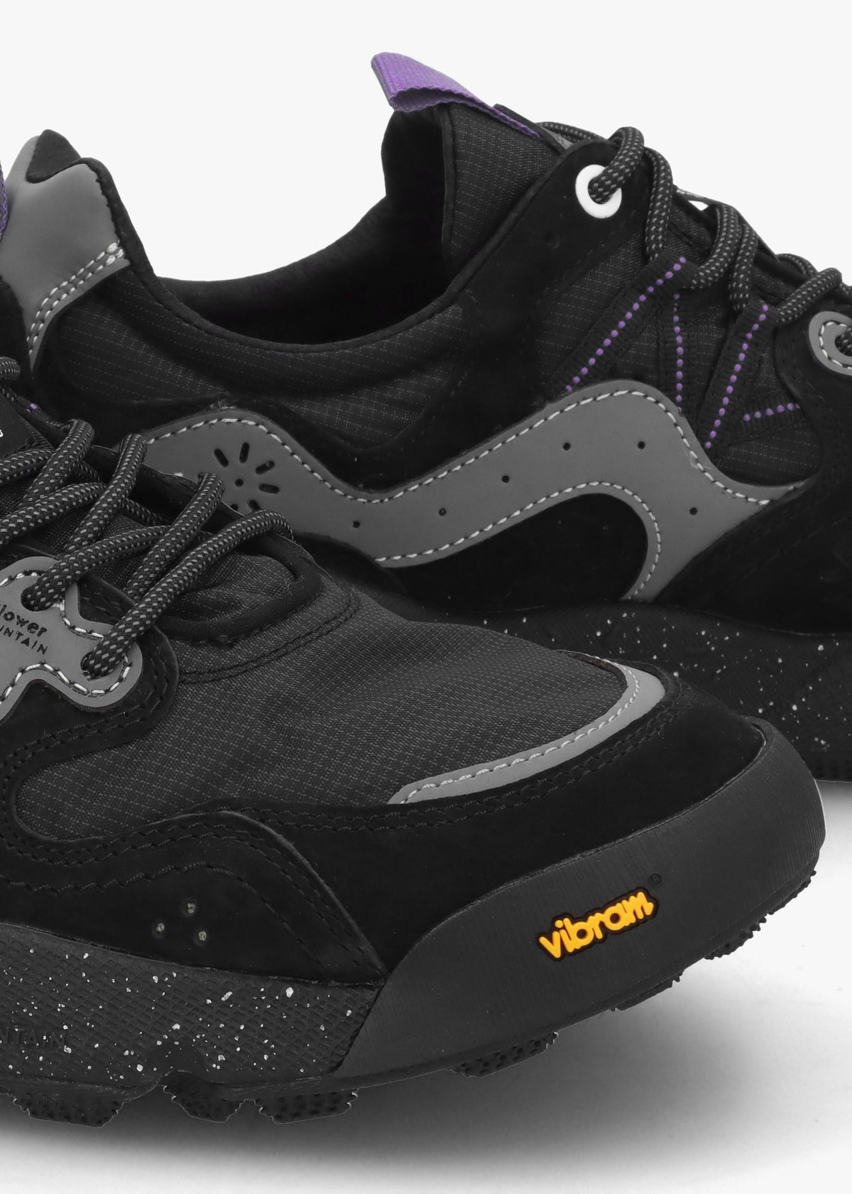 Men’s Yamano 3 Uni Performance Black Anthracite Suede Trainers
