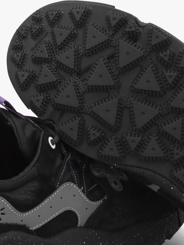 Men’s Yamano 3 Uni Performance Black Anthracite Suede Trainers