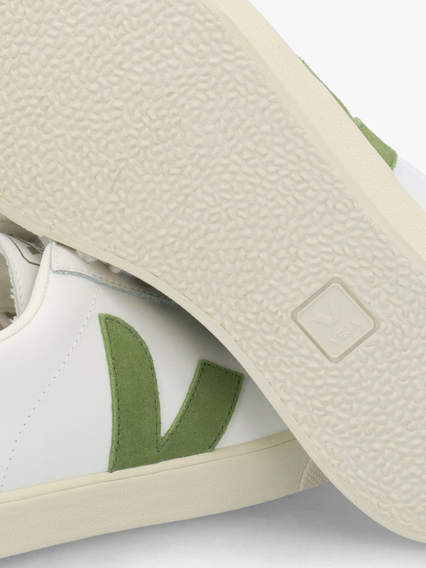 Women's Esplar Logo Extra White Kiwi Leather Trainers