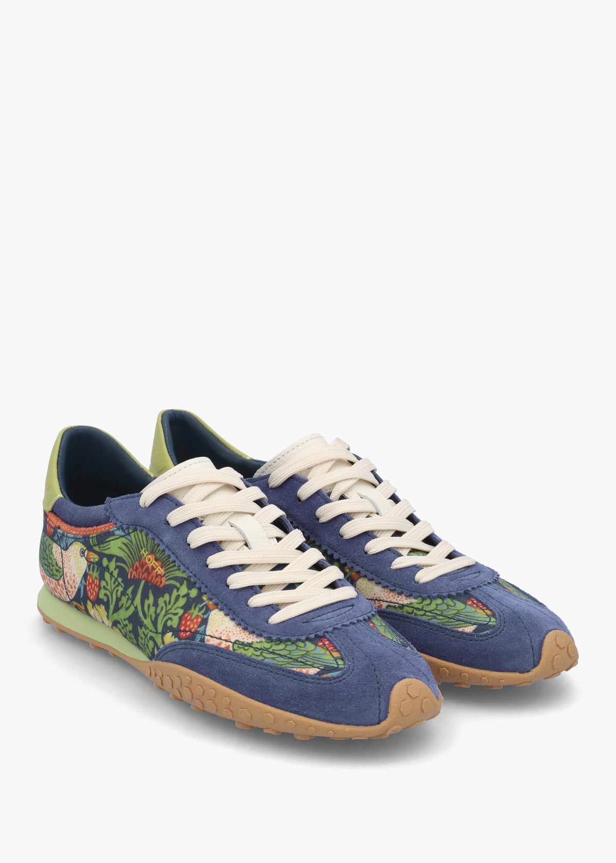 x Morris & Co. Women’s Bridge Morris Blue Suede Trainers