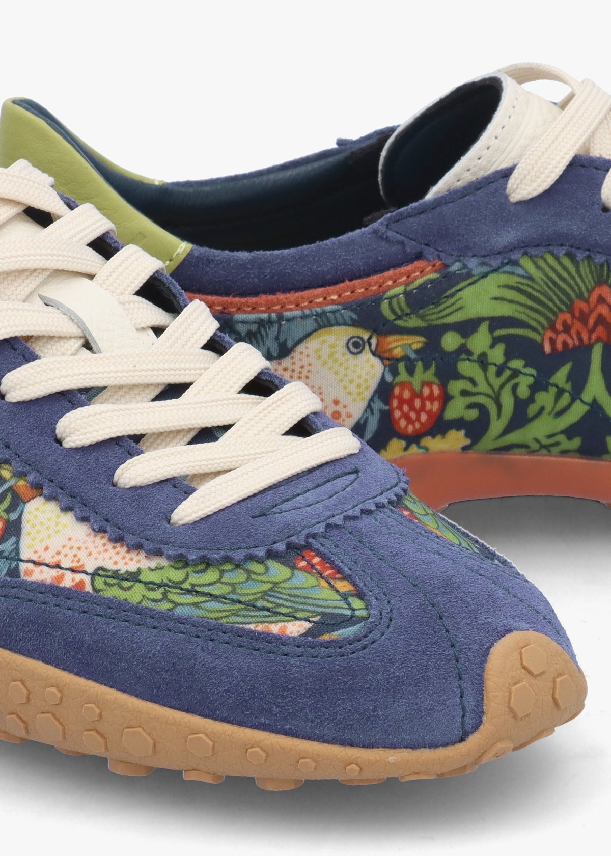 x Morris & Co. Women’s Bridge Morris Blue Suede Trainers