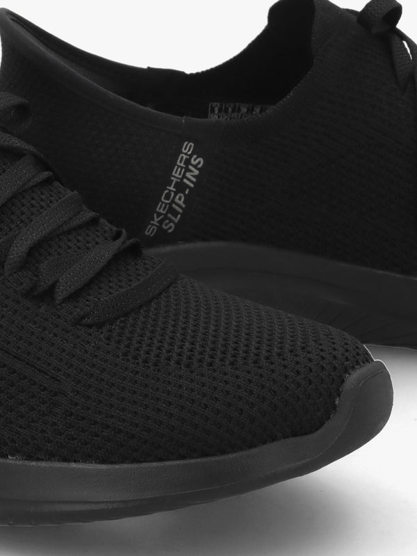 Women’s Slip-Ins Ultra Flex 3.0 Elevated Motion Black Trainers