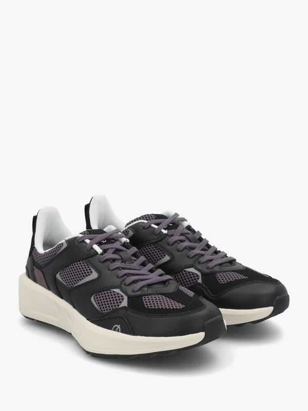 Unisex VØLT Black Dark Grey Trainers