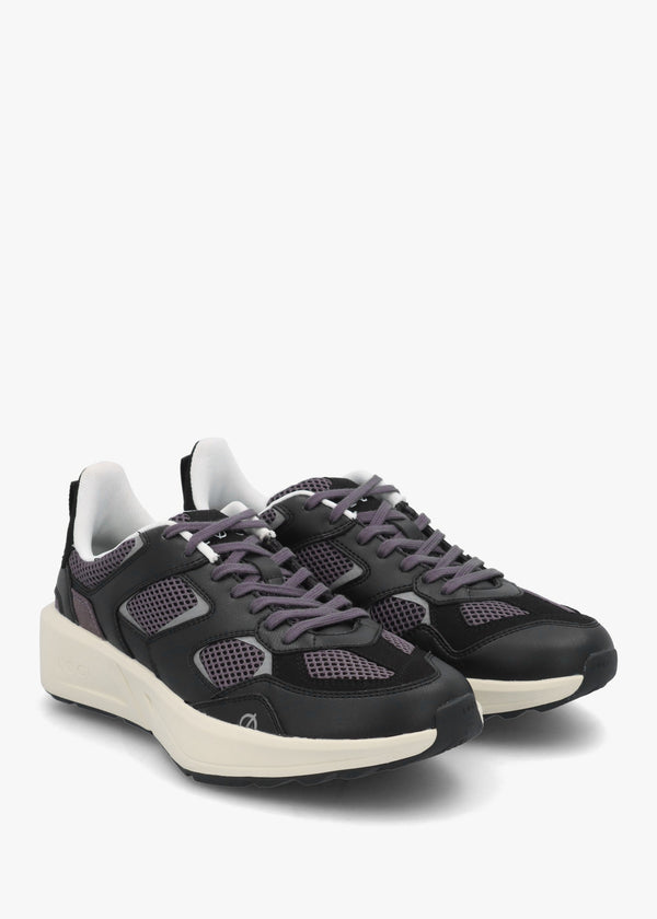Unisex VØLT Black Dark Grey Trainers