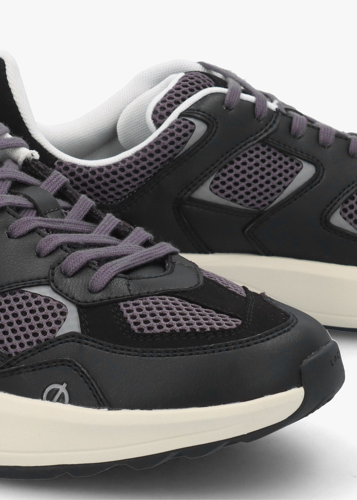 Unisex VØLT Black Dark Grey Trainers