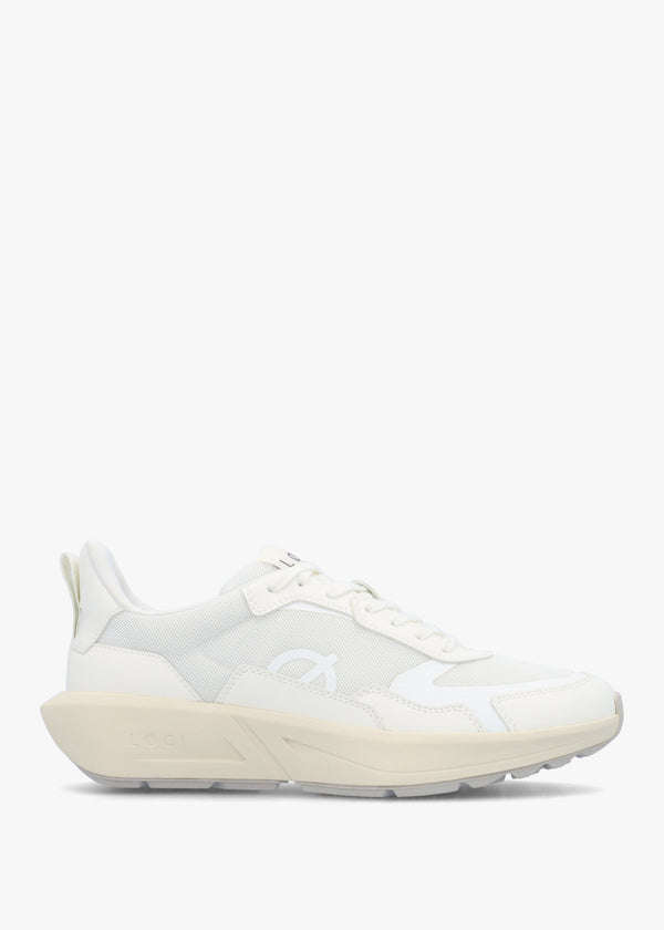 Unisex FLØ White White Trainers