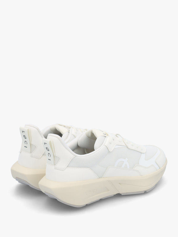 Unisex FLØ White White Trainers