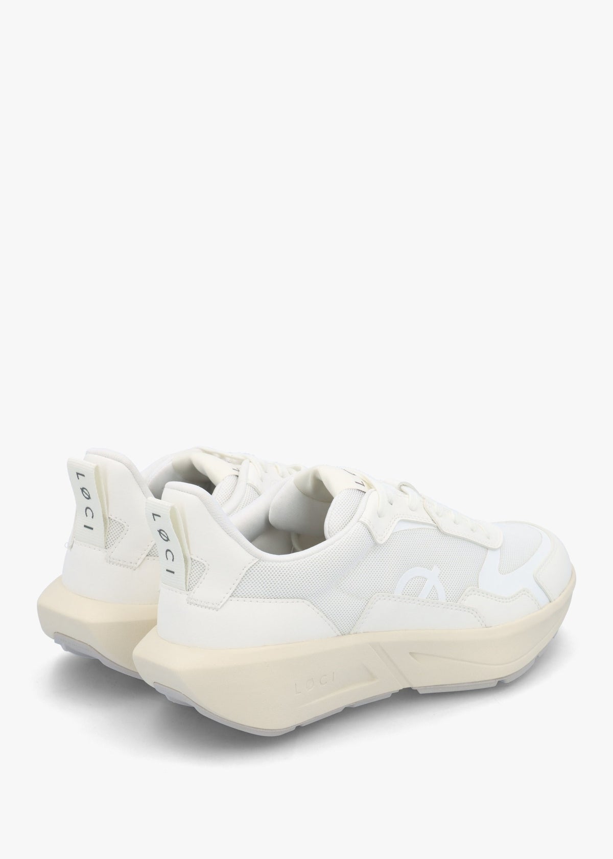Unisex FLØ White White Trainers