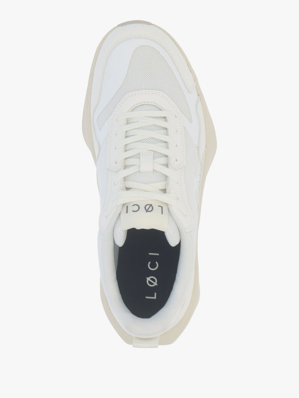 Unisex FLØ White White Trainers