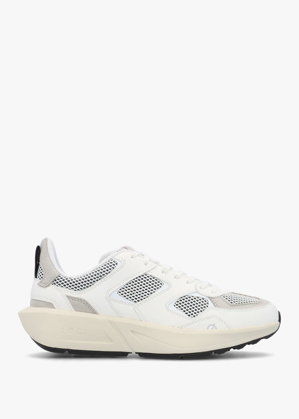 Unisex VØLT White Grey Trainers