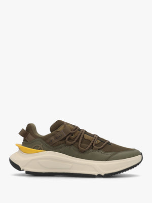 Limited Edition Unisex DØPAMINE Olive & Yellow Trainers