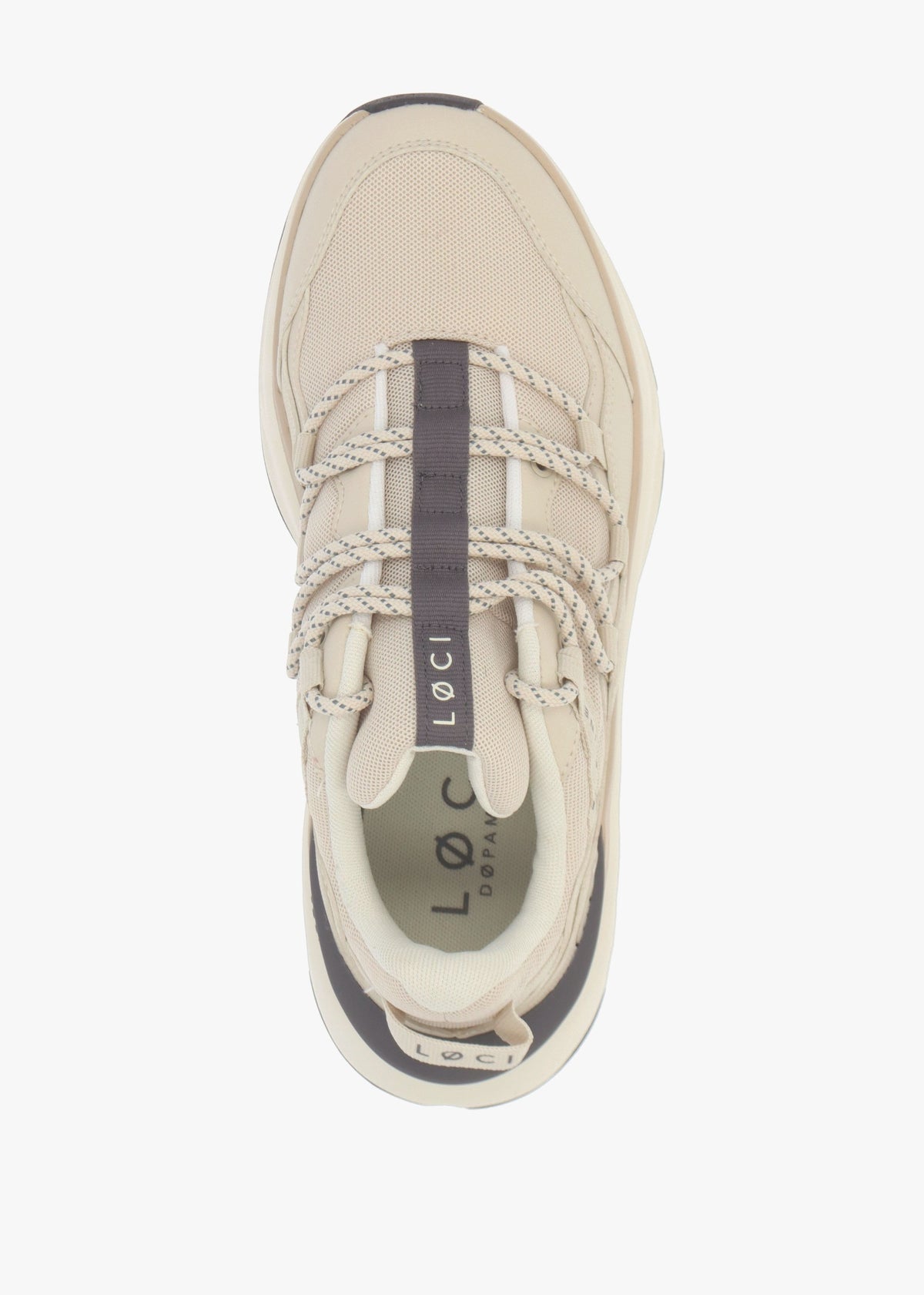 Limited Edition Unisex DØPAMINE Beige & Grey Trainers