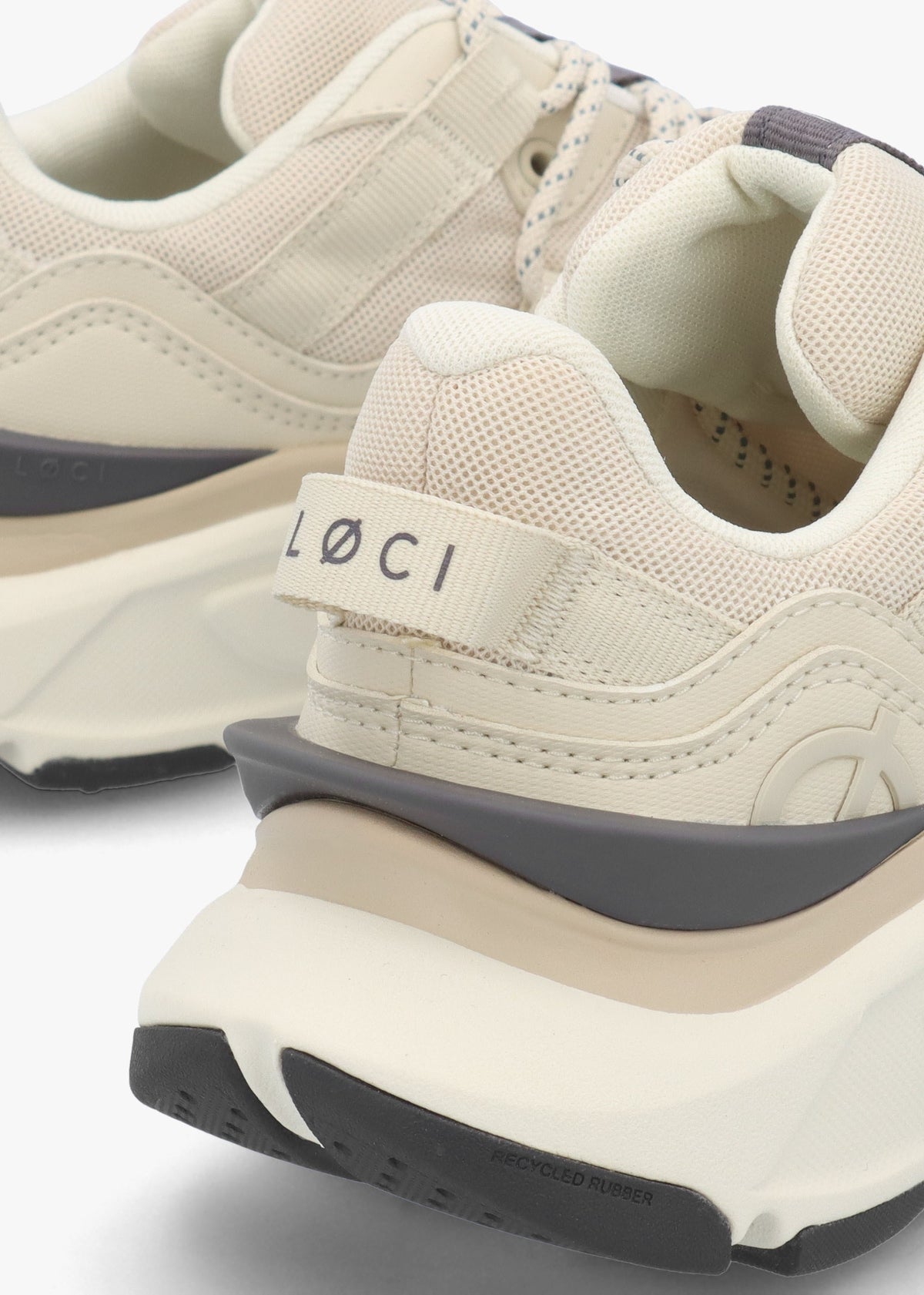 Limited Edition Unisex DØPAMINE Beige & Grey Trainers