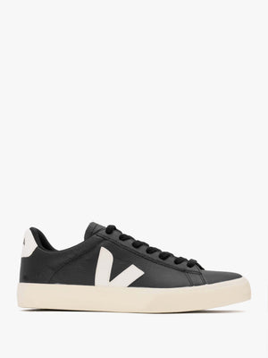 Campo Chromefree Leather Black White Trainers