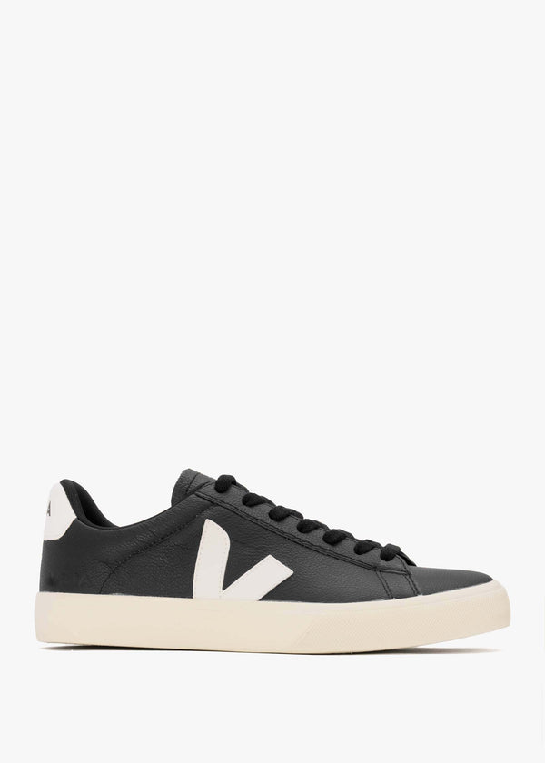 Campo Chromefree Leather Black White Trainers