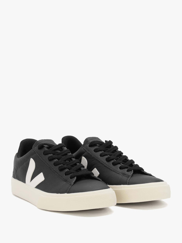 Campo Chromefree Leather Black White Trainers